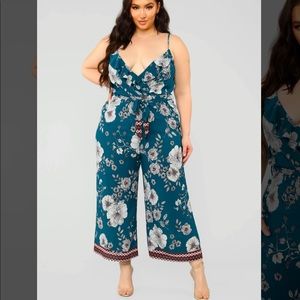 FashionNova Secret Garden Jumpsuit